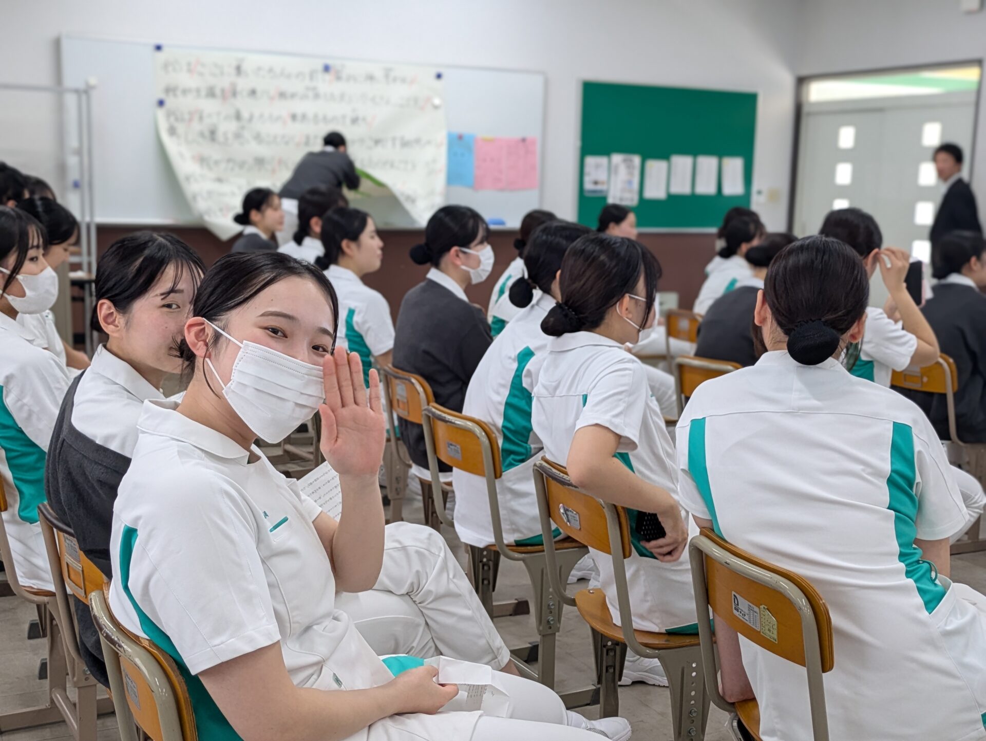 看護学科2年生 戴帽式にむけて始動！ | 学校法人ベル学園 岡山医療