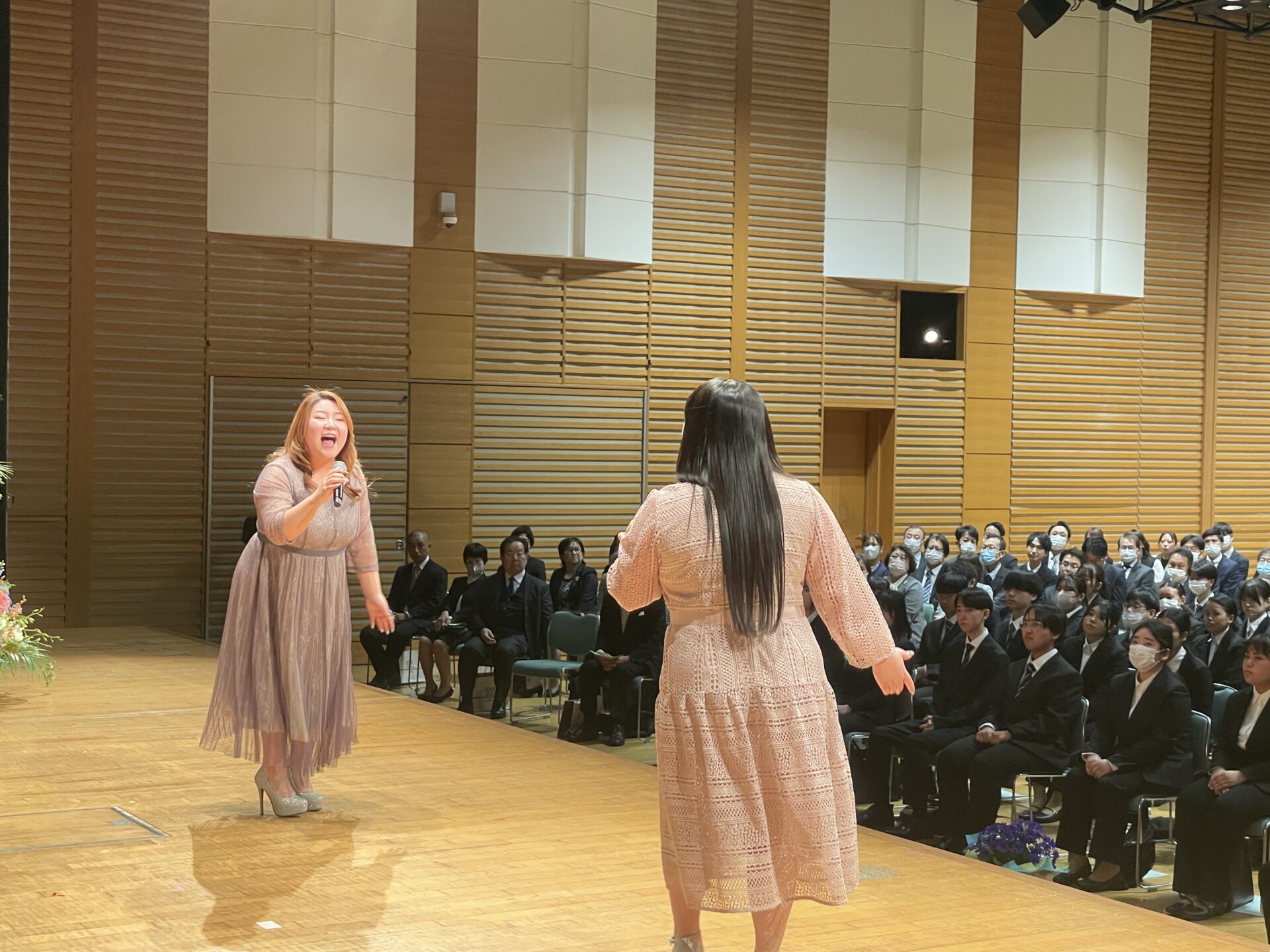 入学式〜サプライズゲスト〜 | 学校法人ベル学園 岡山医療福祉専門学校