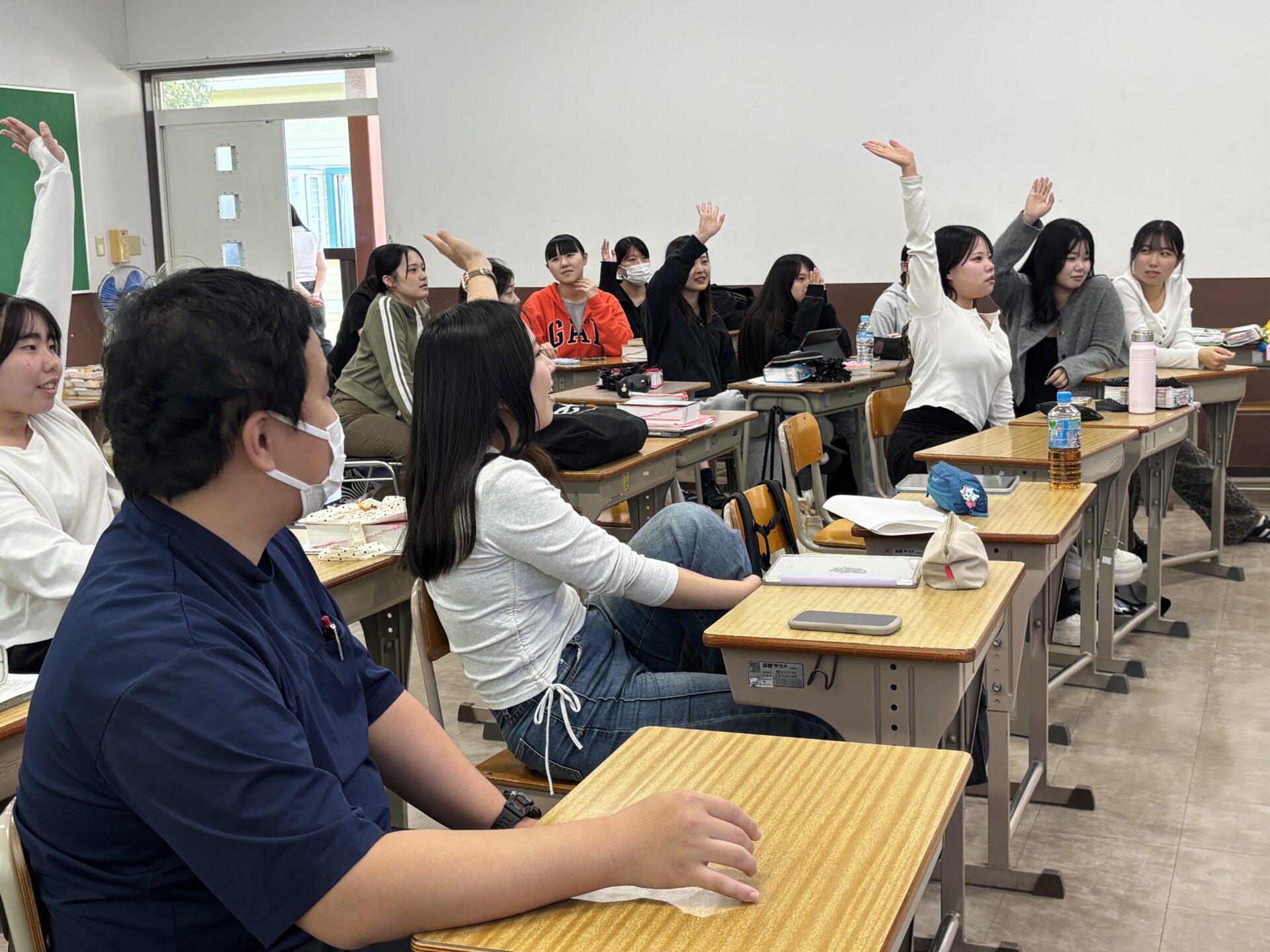 看護学科3年生 みんなで作る国家試験対策！ | 学校法人ベル学園 岡山